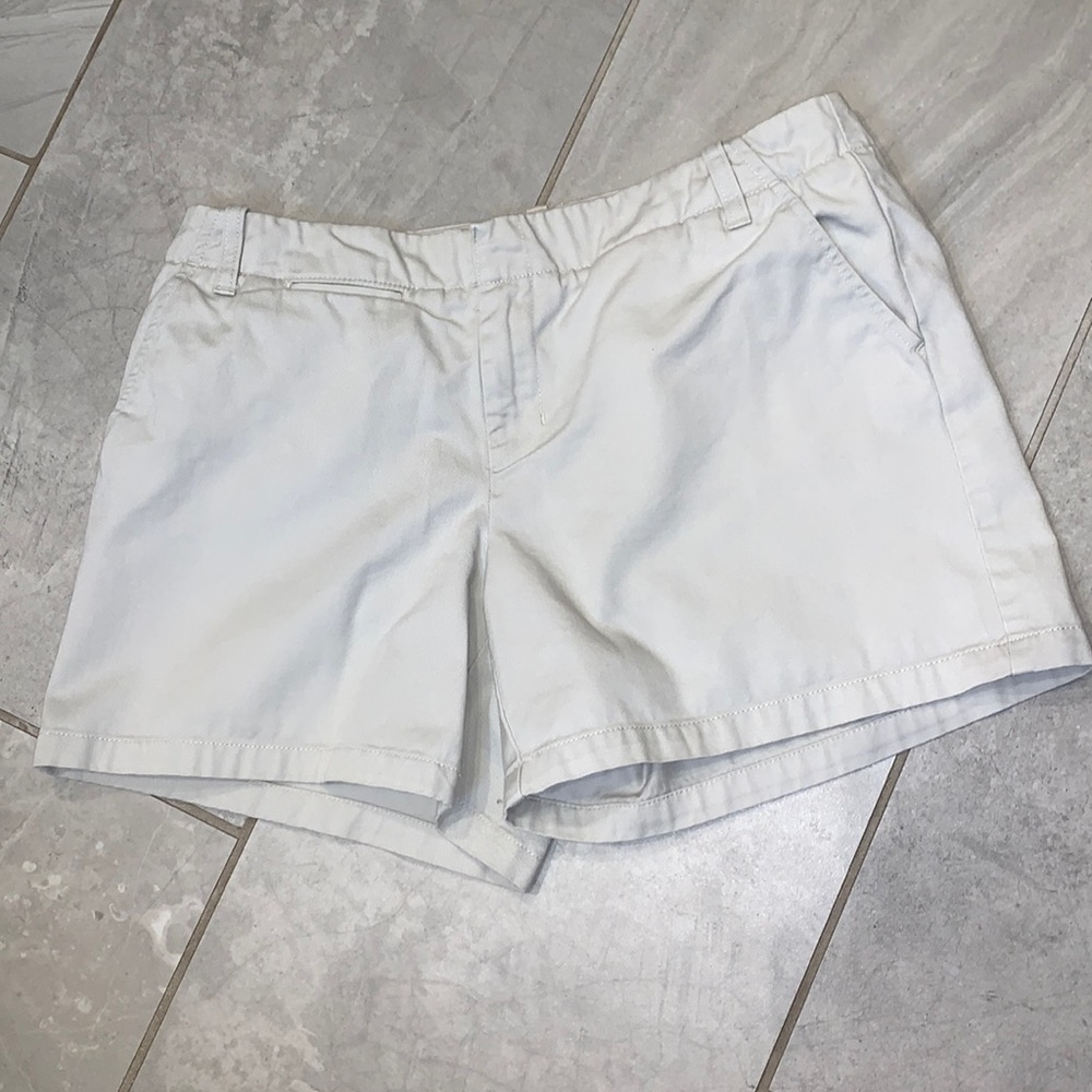 J Crew Chinos khaki shorts 8
